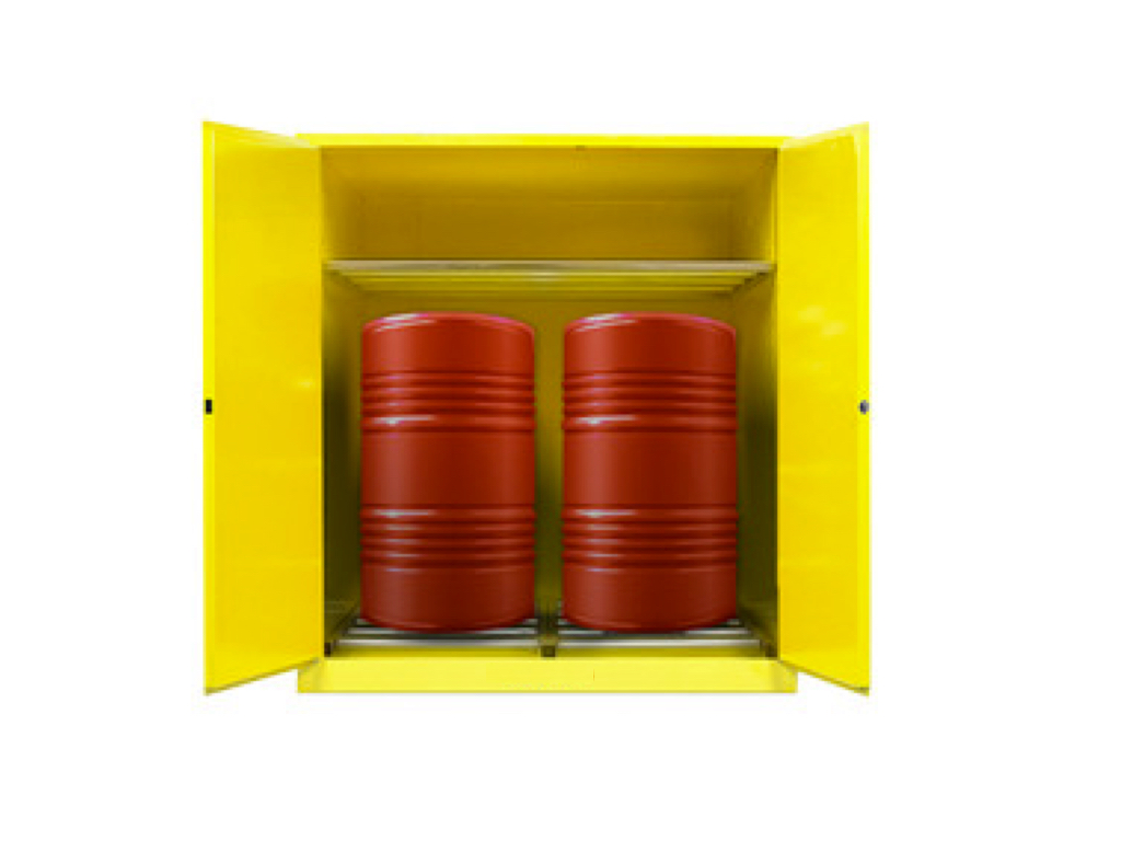Drum Storage Cabinet, 2 x 200 L