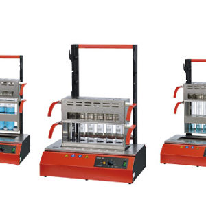 InKjel M series rapid digestion system with manual energy control