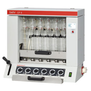 behrotest® CF 6 Semi-automatic Crude Fibre Extraction Unit