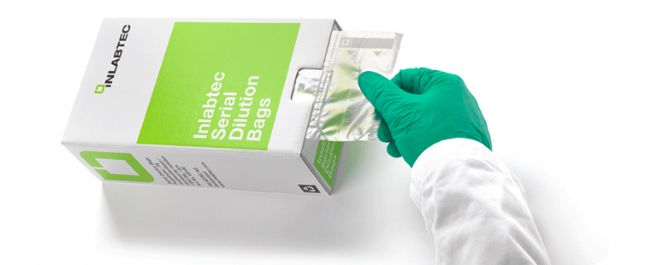 Inlabtec serial dilution bag pull out