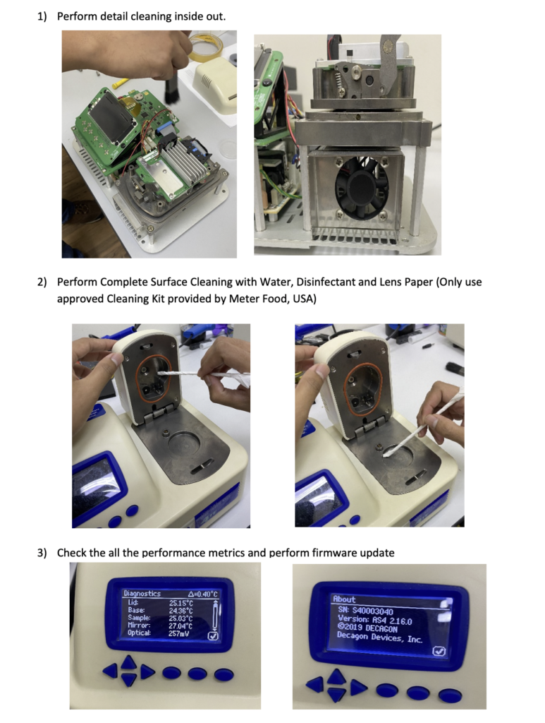 Complete Calibration and Preventive Maintenance Service For Aqualab